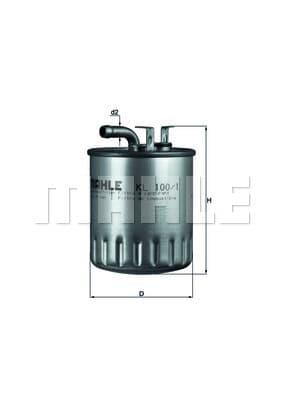 YAKIT FİLİTRESİ 611 KL174