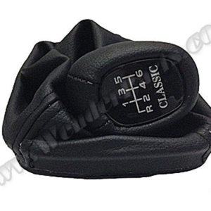 VİTES TOPUZU KÖRÜKLÜ (GEAR SHIFT BELLOWS WITH KNOB) CLASSIC W203 6 İLERİ SİYAH