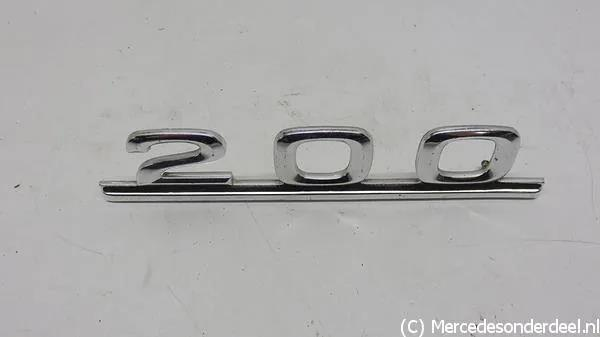TİP YAZI 200 METAL W115 W123