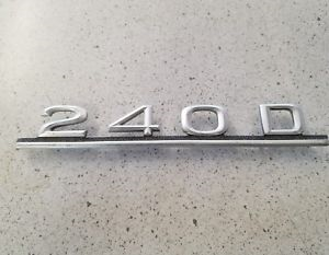 TİP YAZI 240D METAL W115 W123 A1158180715