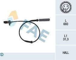 SENSÖR ABS E39 ÖN >98 KADAR GRİ 35521182159