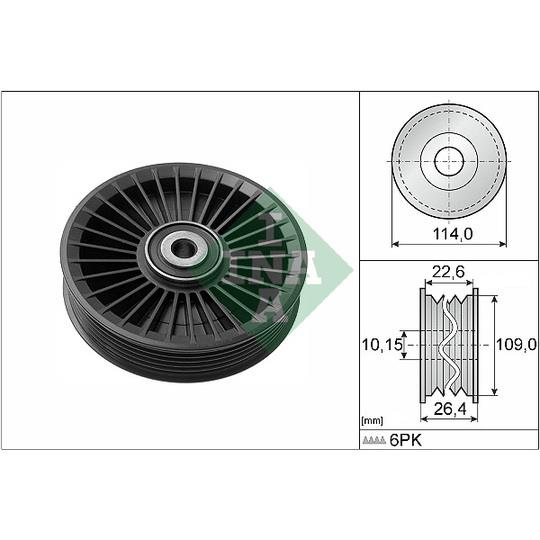 KAYIŞ GERGİ KASNAĞI 651/611/612/274 ( BÜYÜK ) AST.G 2.0