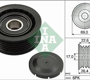 KAYIŞ GERGİ KASNAGI M112 M113 M272 M273 OM611>OM651 W202 W204 W210 W212 W220 W221 SPR901>906 VITO638-639 İNA_532016010